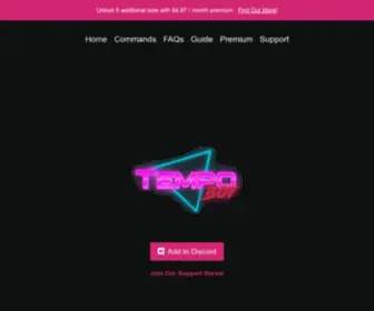 Tempobot.net(Tempo) Screenshot