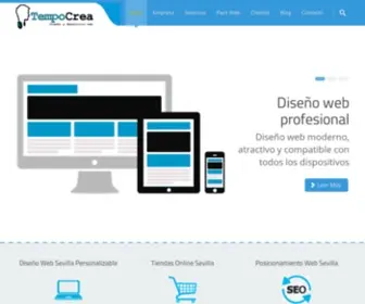 Tempocrea.com(Dise) Screenshot