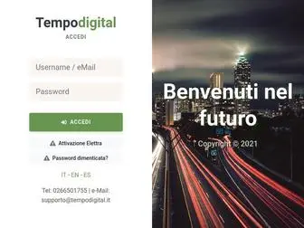 Tempodigital.it(Accedi) Screenshot