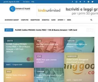 Tempodisconti.com(Tempo di Sconti) Screenshot