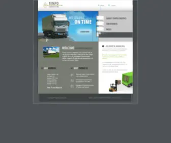 Tempologistics.com(Tempo Logistics) Screenshot