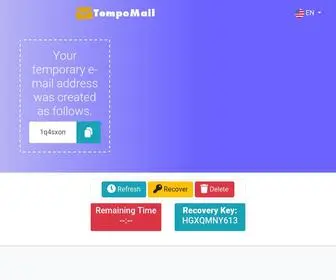Tempomail.me(Disposable Temporary Fast Mail) Screenshot