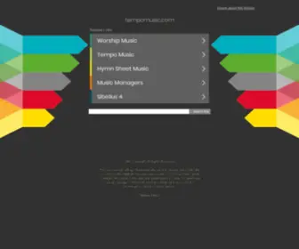 Tempomusic.com(Tempo Music) Screenshot