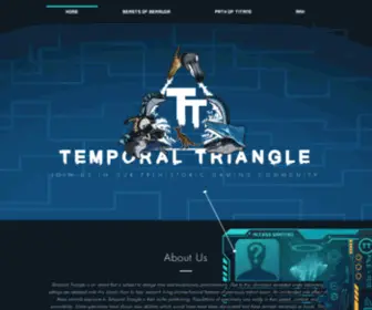 Temporaltriangle.com(Gaming Community) Screenshot