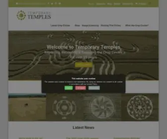 Temporarytemples.co.uk(Temporary Temples) Screenshot