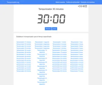 Temporizador.org(Temporizador 30 minutos) Screenshot