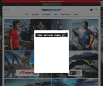 Temposport.cz(Kompresní oblečení a doplňky) Screenshot