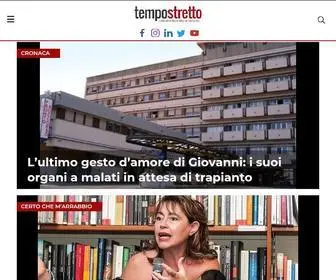 Tempostretto.it(Ultime notizie da Messina e Reggio Calabria) Screenshot