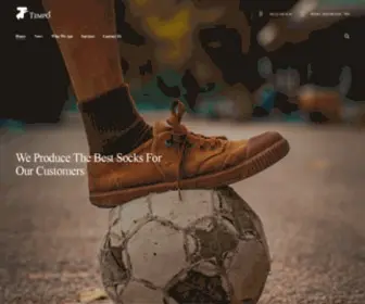Tempoteks.com(Tempo Socks Textile Istanbul Turkey) Screenshot