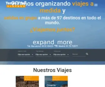 Tempsdoci.com(Viajes Organizados) Screenshot