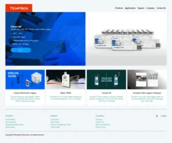 Tempsen.com(Cold Chain Monitoring Solutions) Screenshot