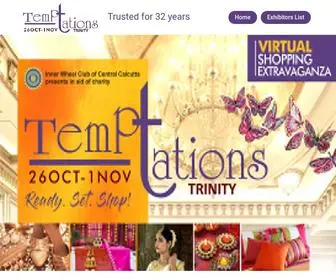 Temptations2020.com(TemptationsDiwali & Wedding Online Shopping) Screenshot