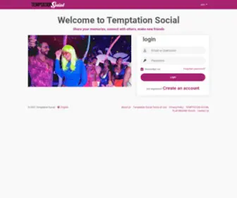 Temptationsocial.com(Temptation Social) Screenshot