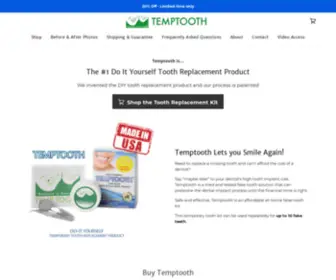 Temptooth.com(Temptooth) Screenshot