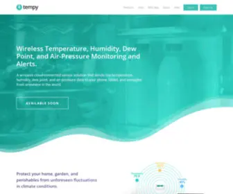 Tempy.io(A wireless cloud) Screenshot