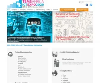 Temsafrica.com(TEM’s ICT Expo 2020) Screenshot