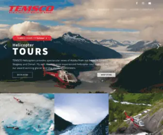 Temscoair.com(Temsco Helicopters Inc) Screenshot