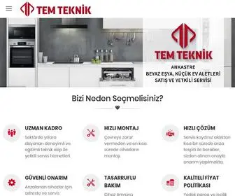 Temteknik.net(Beyaz Eşya Servisi) Screenshot