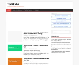 Temudugaspa8I.com(Perkongsian Berkaitan Temuduga) Screenshot