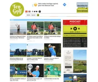 Ten-Golf.com(Noticias de Golf) Screenshot