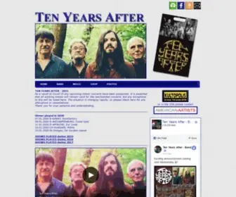 Ten-Years-After.co.uk(Ten Years After) Screenshot