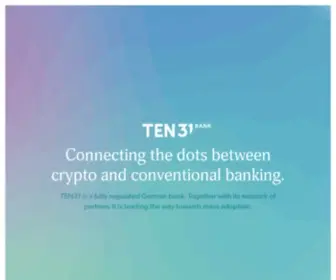 Ten31.com(TEN31 Bank) Screenshot