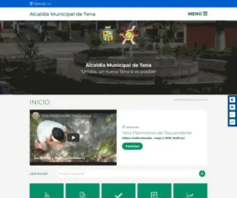 Tena-Cundinamarca.gov.co(Alcald) Screenshot