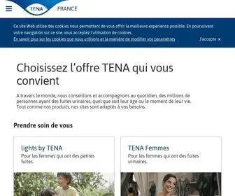 Tena.fr(Choisissez le site TENA qui correspond le mieux) Screenshot