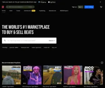 Tenacesrecordsonthebeat.com(BeatStars) Screenshot