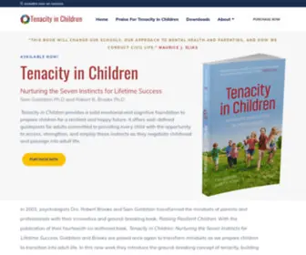 Tenacityinchildren.com(Tenacity in Children) Screenshot