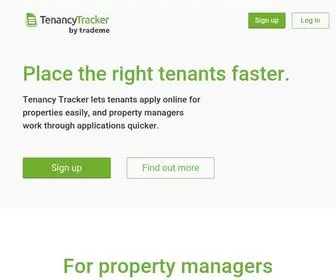 Tenancytracker.co.nz(Tenancy Tracker) Screenshot