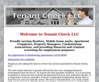 Tenantcheckllc.com(Tenant Check LLC) Screenshot