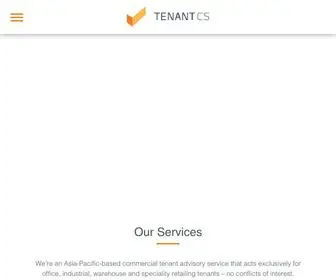 Tenantcs.com(We're a commercial tenant representation services company) Screenshot