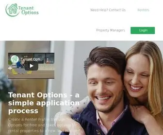 Tenantoptions.com.au(Tenant options) Screenshot