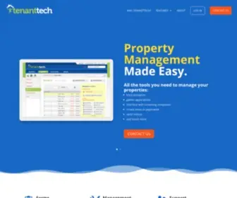 Tenanttech.com(Property Management Software and Forms) Screenshot