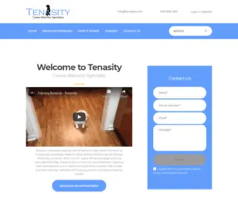 Tenasity.com(Canine Behavior Specialist) Screenshot