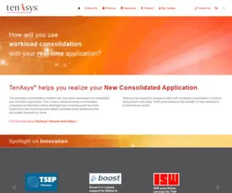 Tenasys.com(35 years of pioneering innovation in real) Screenshot