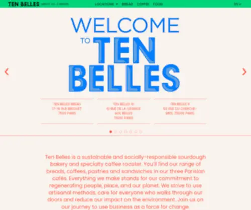 Tenbelles.com(TEN BELLES) Screenshot