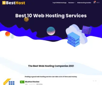 Tenbesthost.com(Best Web Hosting Providers) Screenshot