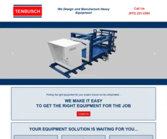 Tenbusch.com(Tenbusch Inc) Screenshot