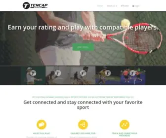 Tencapsports.com(Tencap Sports) Screenshot