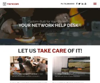 Tencom.net(IT Services) Screenshot