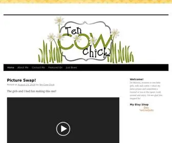 Tencowchick.com(Ten Cow Chick) Screenshot