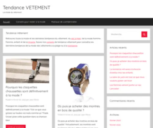 Tendance-Vetement.com(Tendance VETEMENT) Screenshot