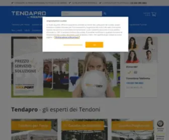 Tendapro.it(Acquista tendoni e gazebo di alta qualità) Screenshot
