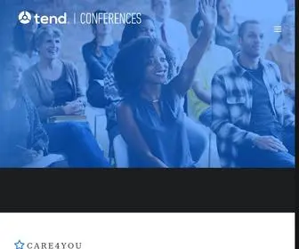 Tendconferences.com(Join us) Screenshot