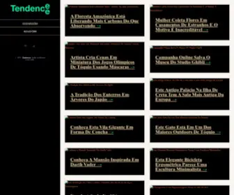 Tendencee.com.br(Tendencee — Inspiração & Criatividade. Animais) Screenshot