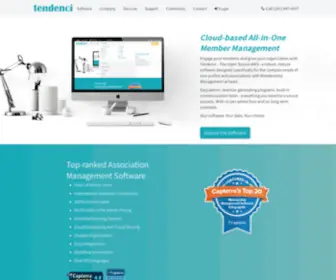 Tendenci.com(The Open Source AMS) Screenshot