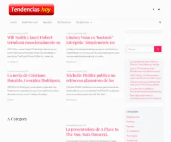 Tendenciashoy.com.es(Tendencias Hoy España) Screenshot