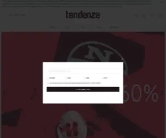 TendenzeStore.com(TENDENZE Tendenze) Screenshot